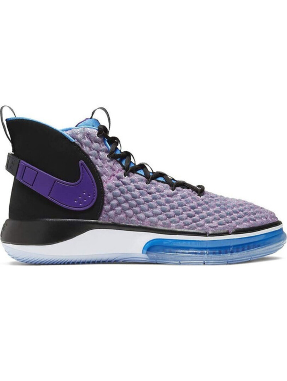 Nike Men's Alphadunk Basketball Sneakers Shoes Voltage Purple Size 9.5 NEW